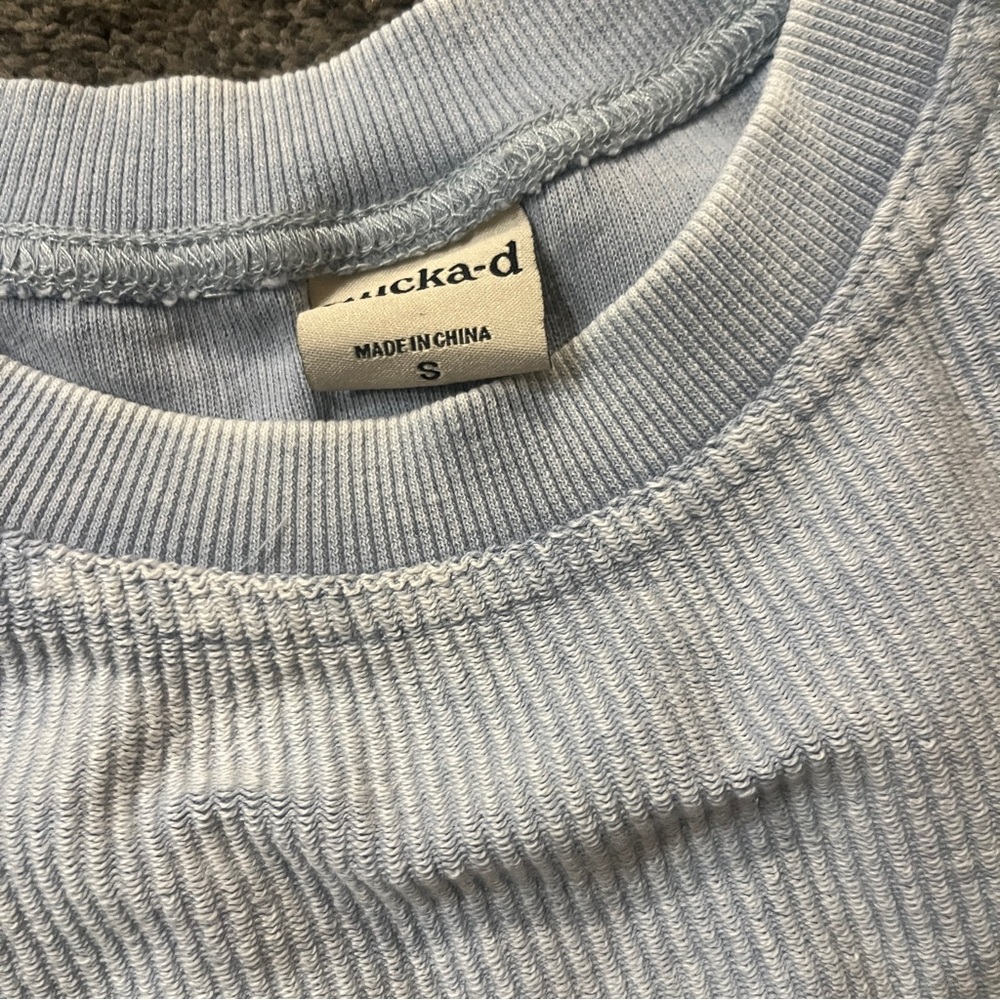 Seaside Blue Crewneck Small - Picture 3 of 3